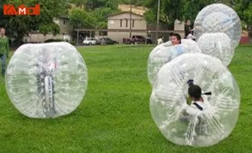 various colors zorb ball to play